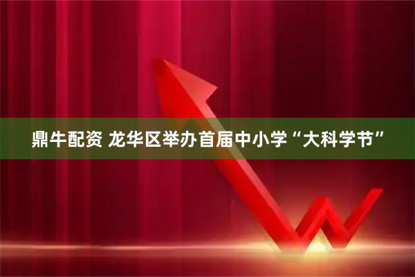 鼎牛配资 龙华区举办首届中小学“大科学节”